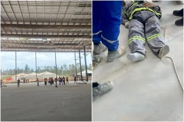 MORRE TRABALHADOR CHINÊS DEPOIS DE QUEDA DO ALTO NA OBRA DA BYD EM CAMAÇARI